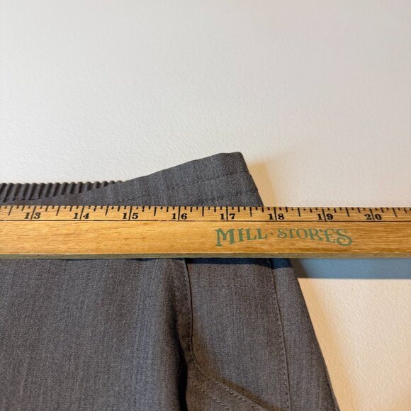 Figs Women M/L Scrub Set Casma Top Yola Skinny Pant Gray Drawstring Nurse Tech - Picture 11 of 14